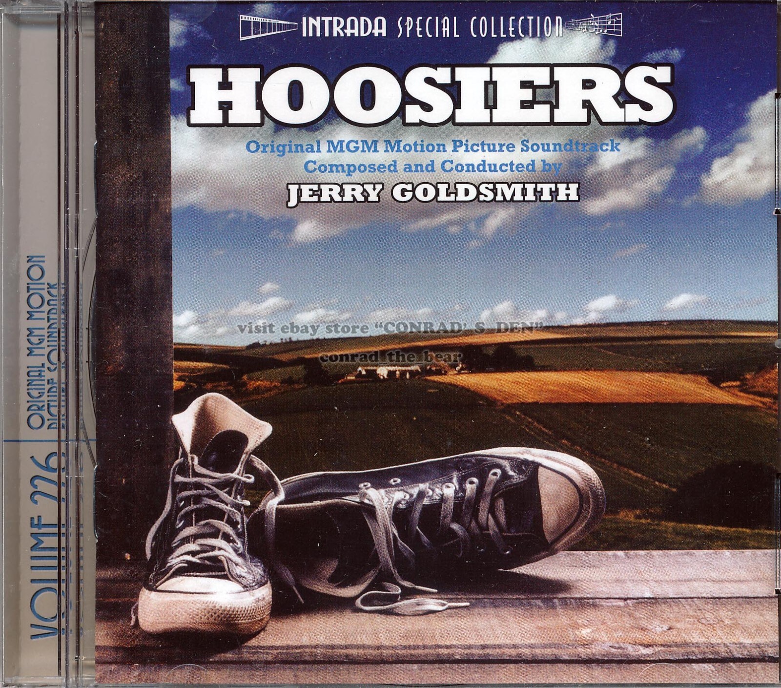 Jerry Goldsmith “HOOSIERS” score Intrada Special Collection CD