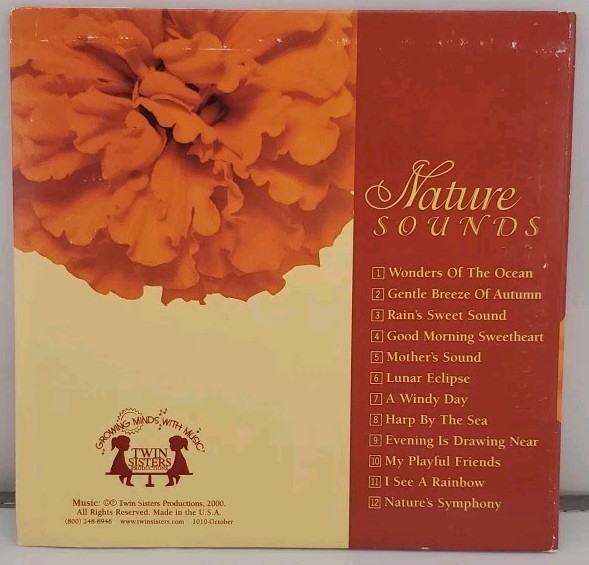 October Happy Birthday Nature Sounds CD