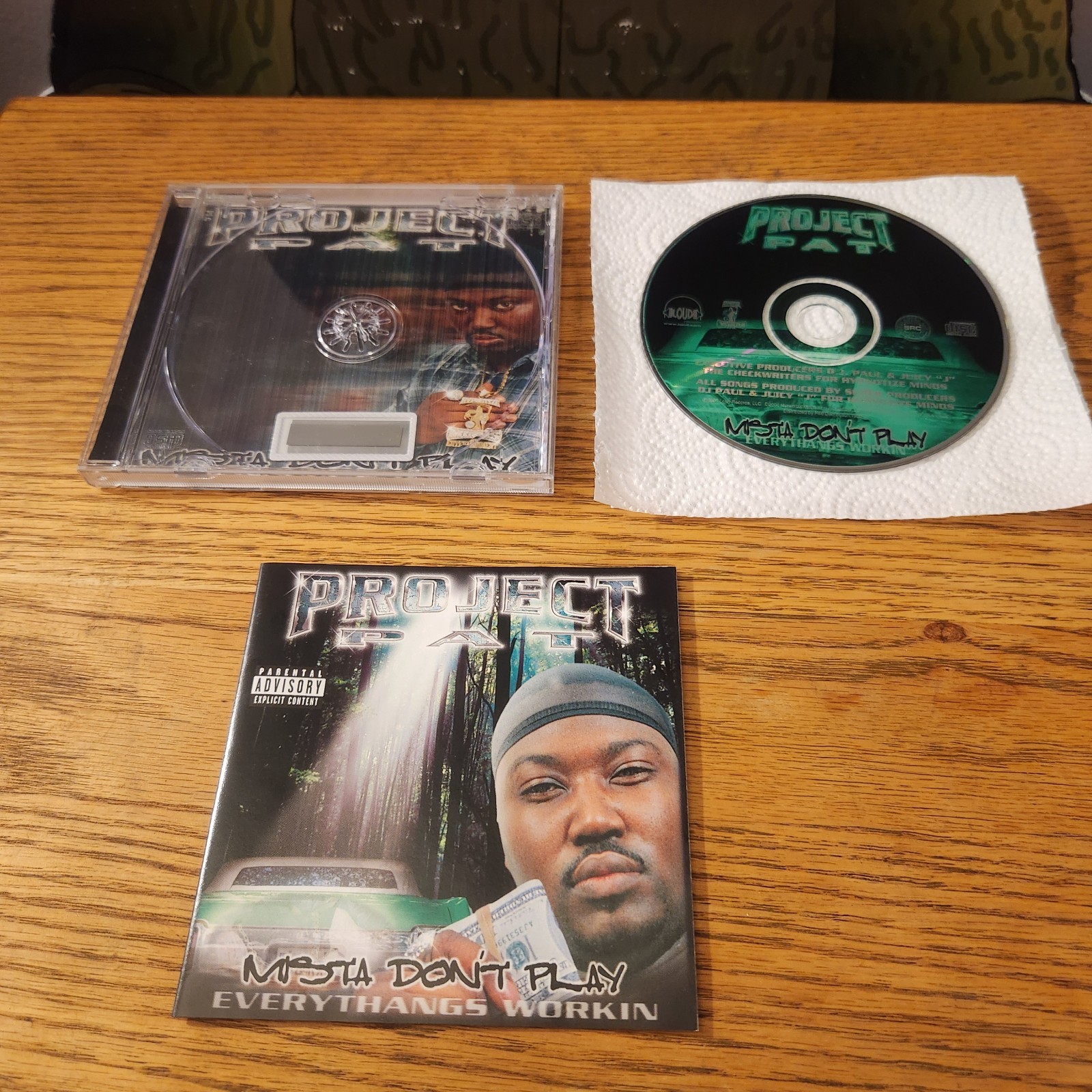 Project Pat – Mista Don’t Play CD Rap Album Memphis Rap Chickenhead RARE HTF