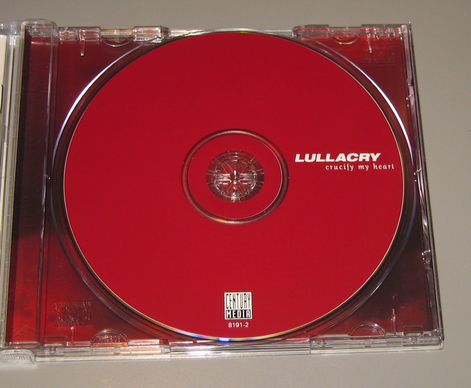 Lullacry – Crucify My Heart (CD, 2003, Century Media) Gothic Metal