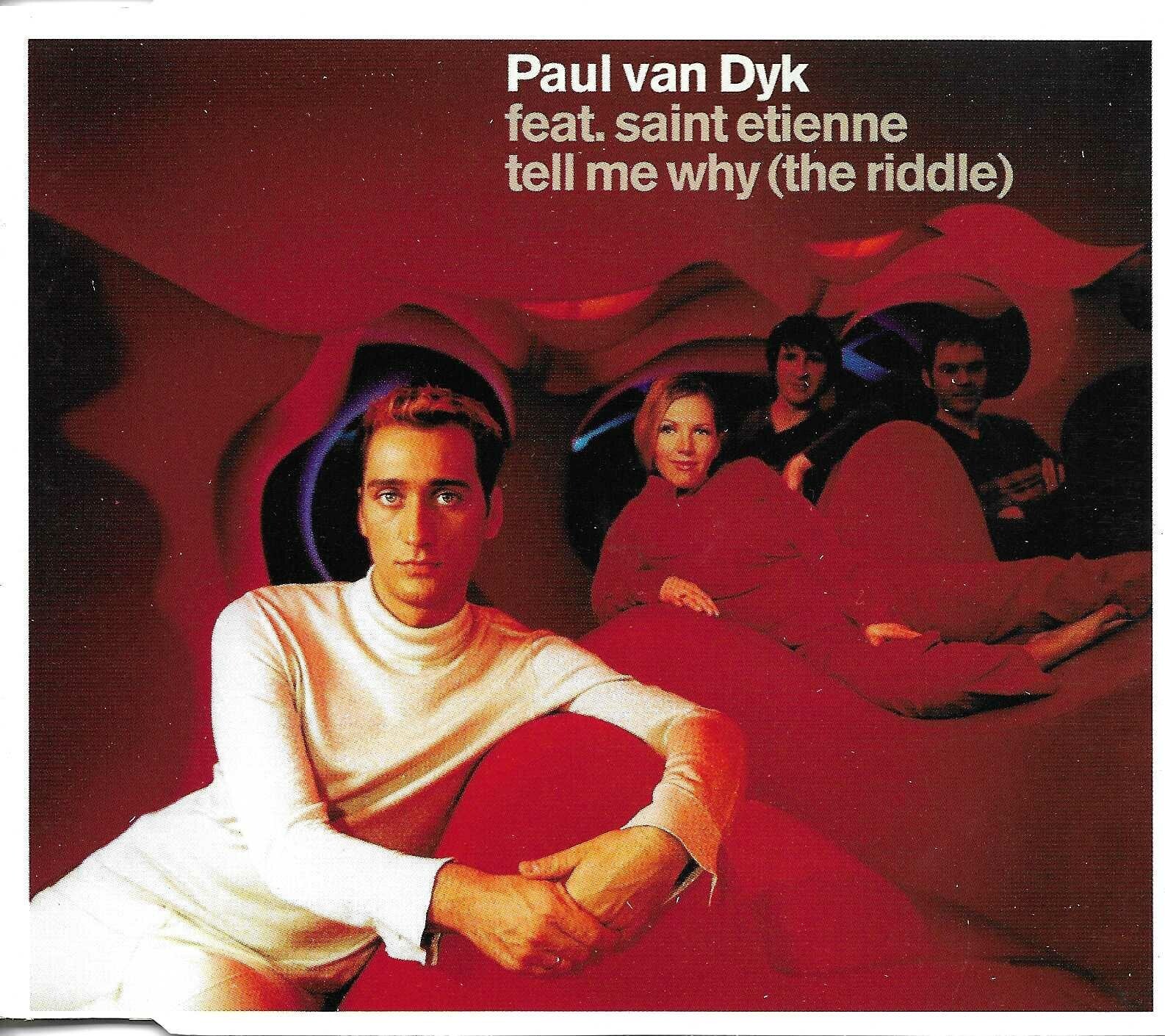 PAUL VAN DYK w/ SAINT ETIENNE Tell me why w/ 3 RARE MIXES CD single SEALED ST.