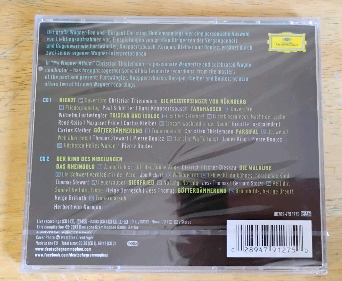 Christian Thielemann: My Wagner Album ft Various Artists [NEW] Classical