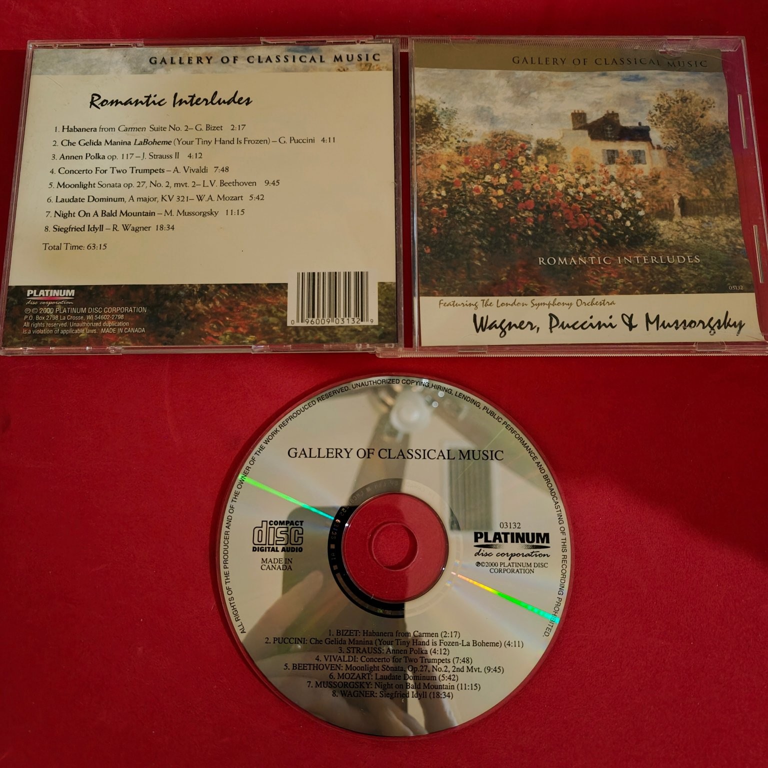 Various Artists – Romantic Interludes CD 2000 Classical London Symphony Orch.