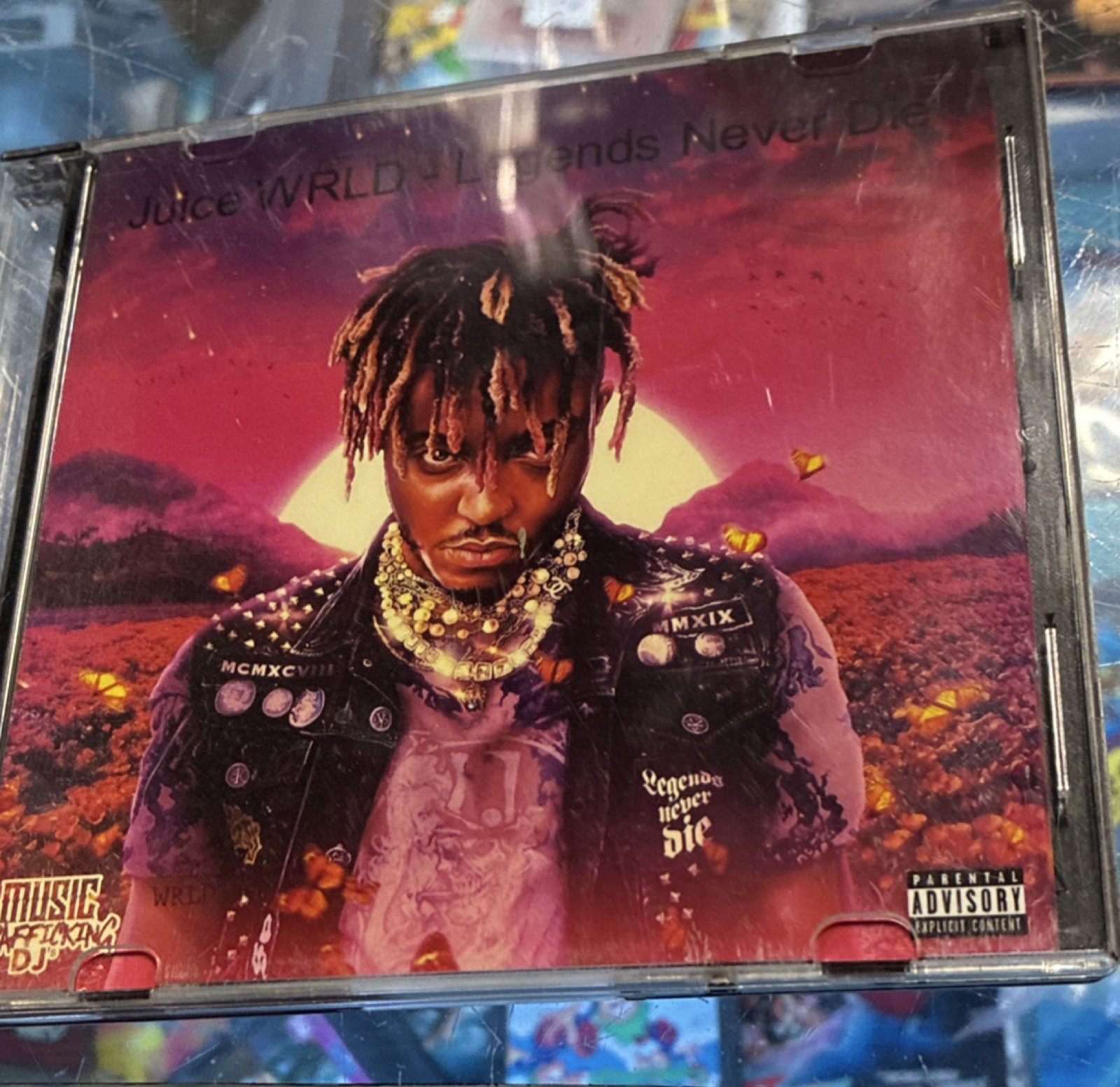 Juice WRLD Rap & Hip-Hop CD ‘Legends Never Die’ Music For Making DJ Jewel Case