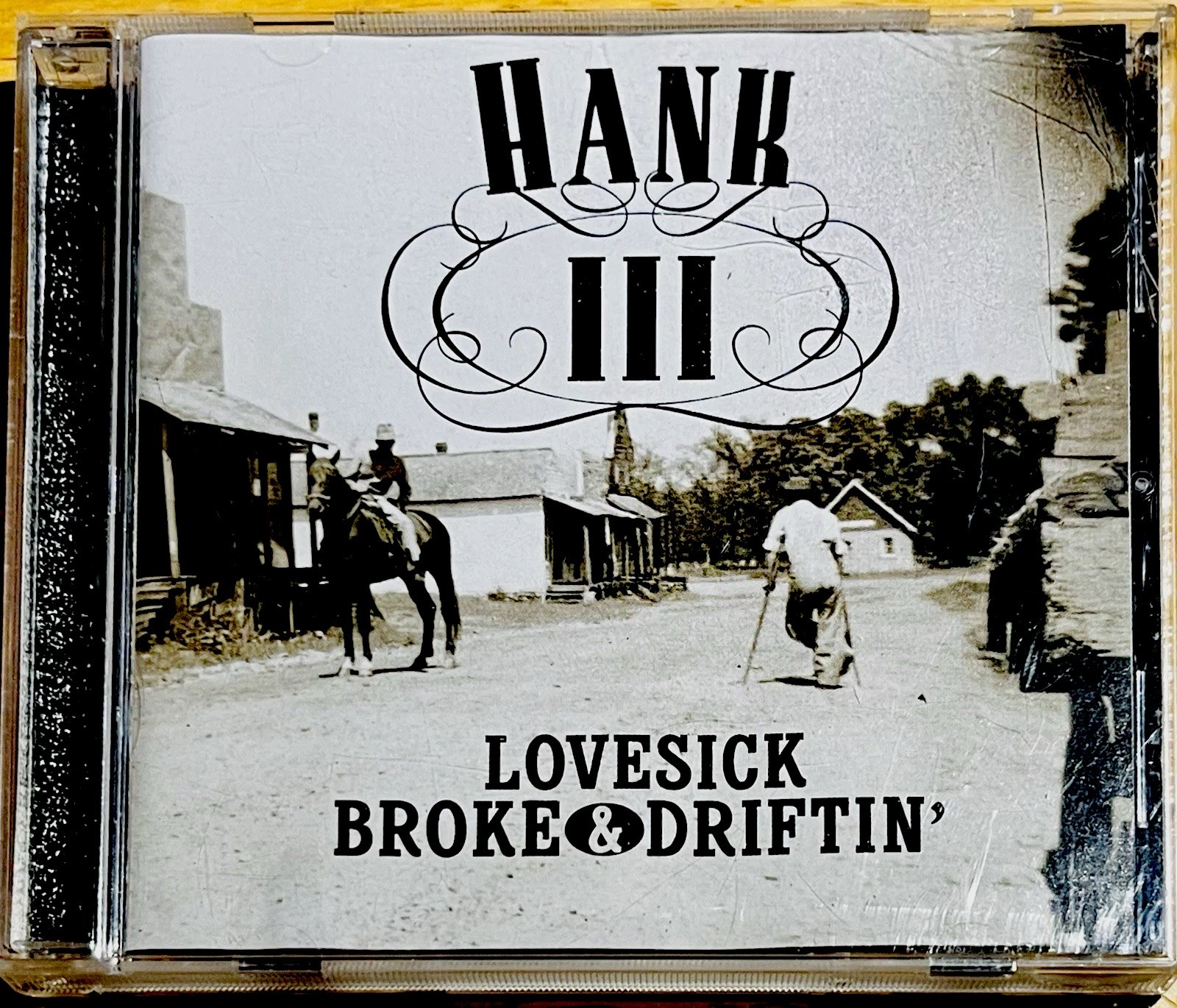 Hank Williams III Lovesick, Broke & Driftin’ CD (2002)