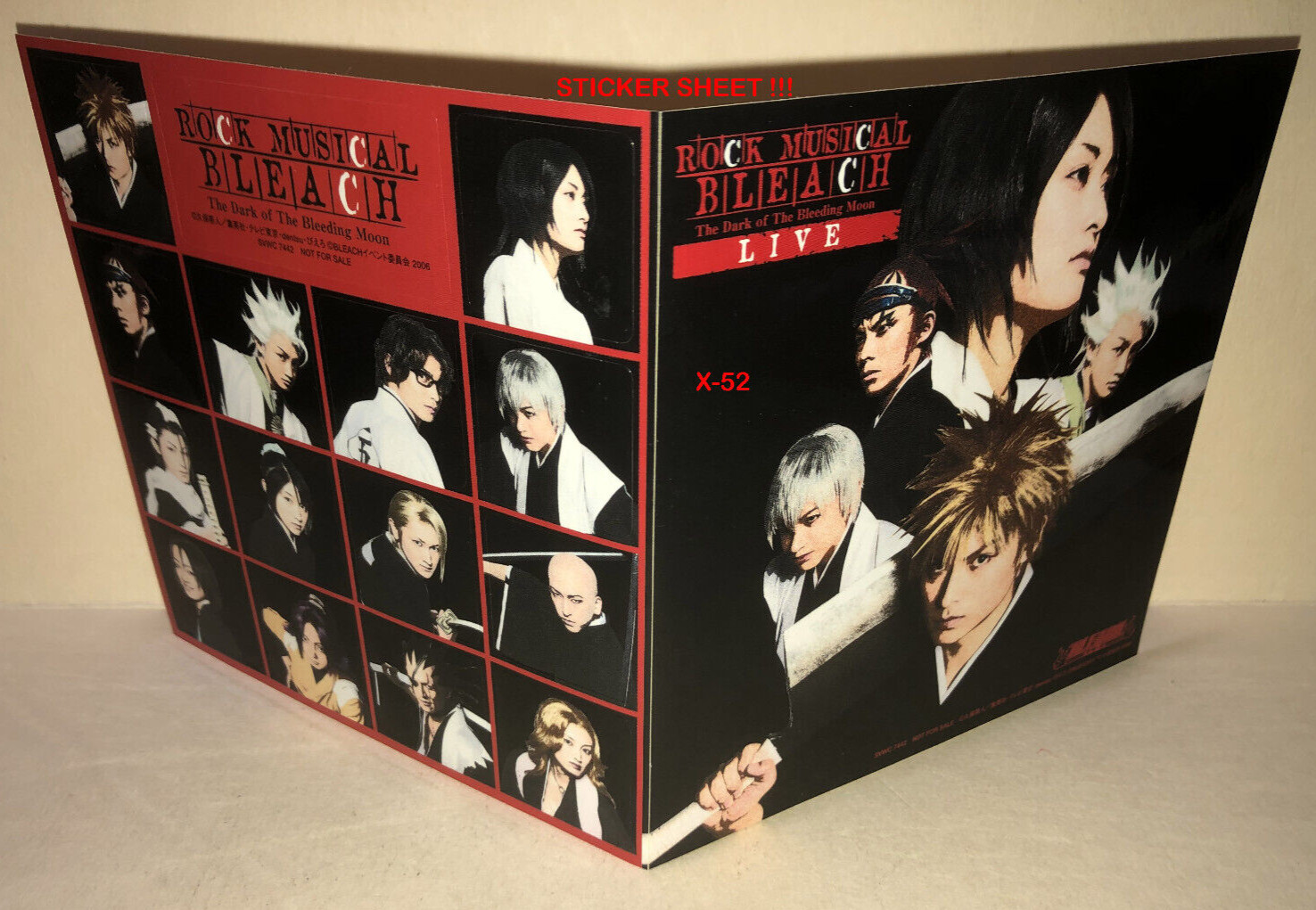 Bleach Live CD Japanese Rock Musical Dark of the Bleeding Moon based on anime