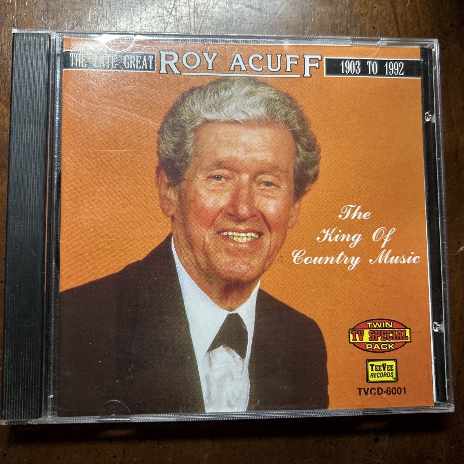 Roy Acuff ~ The King Of Country Music ~ 1983 Sony Music Tee Vee CD