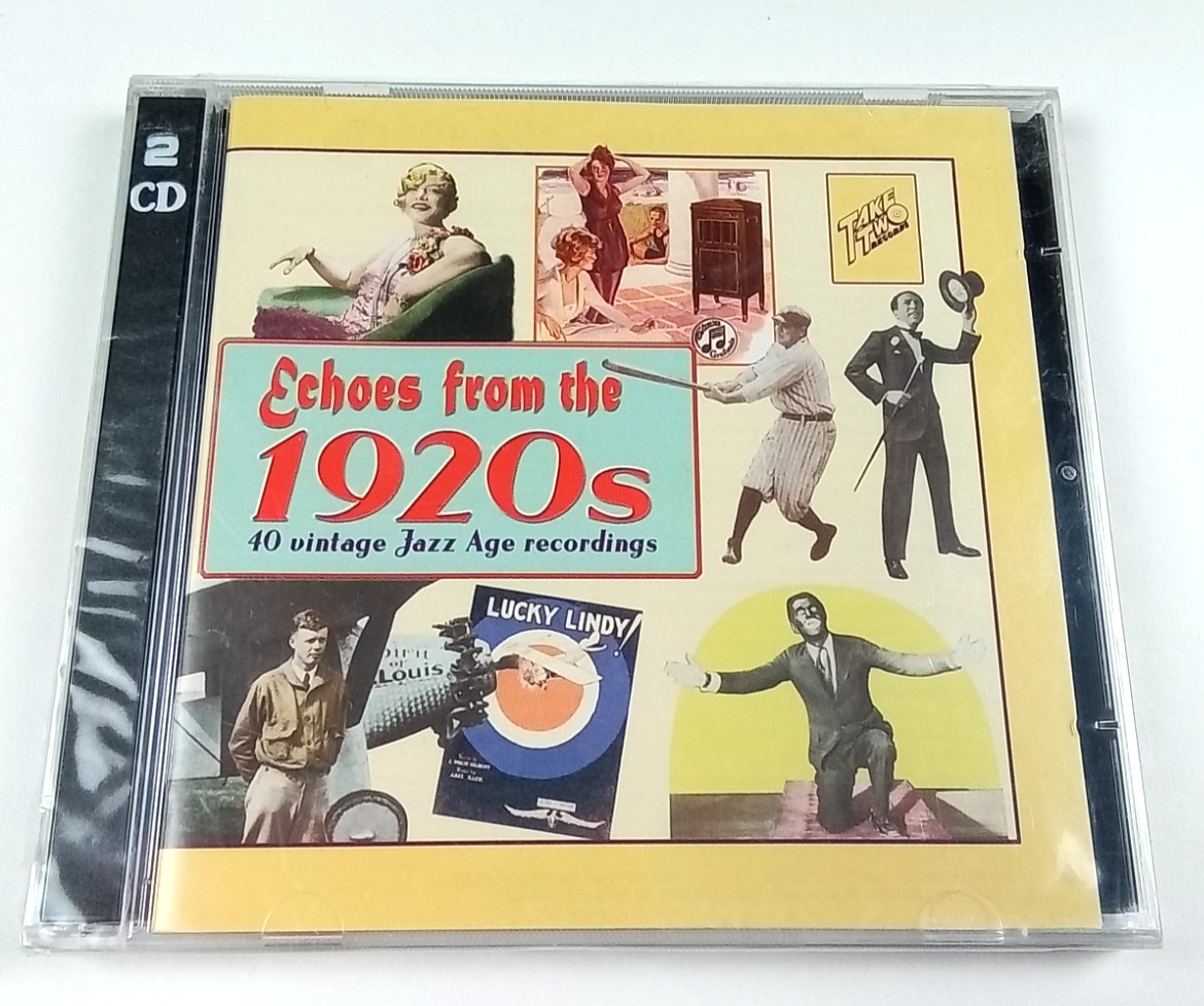 Echoes From The 1920s 40 Vintage Jazz Age Recordings Cd 2002 New