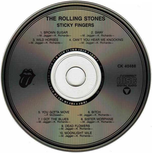 The Rolling Stones – Sticky Fingers (CD) (Near Mint (NM or M-)) – 4198410501