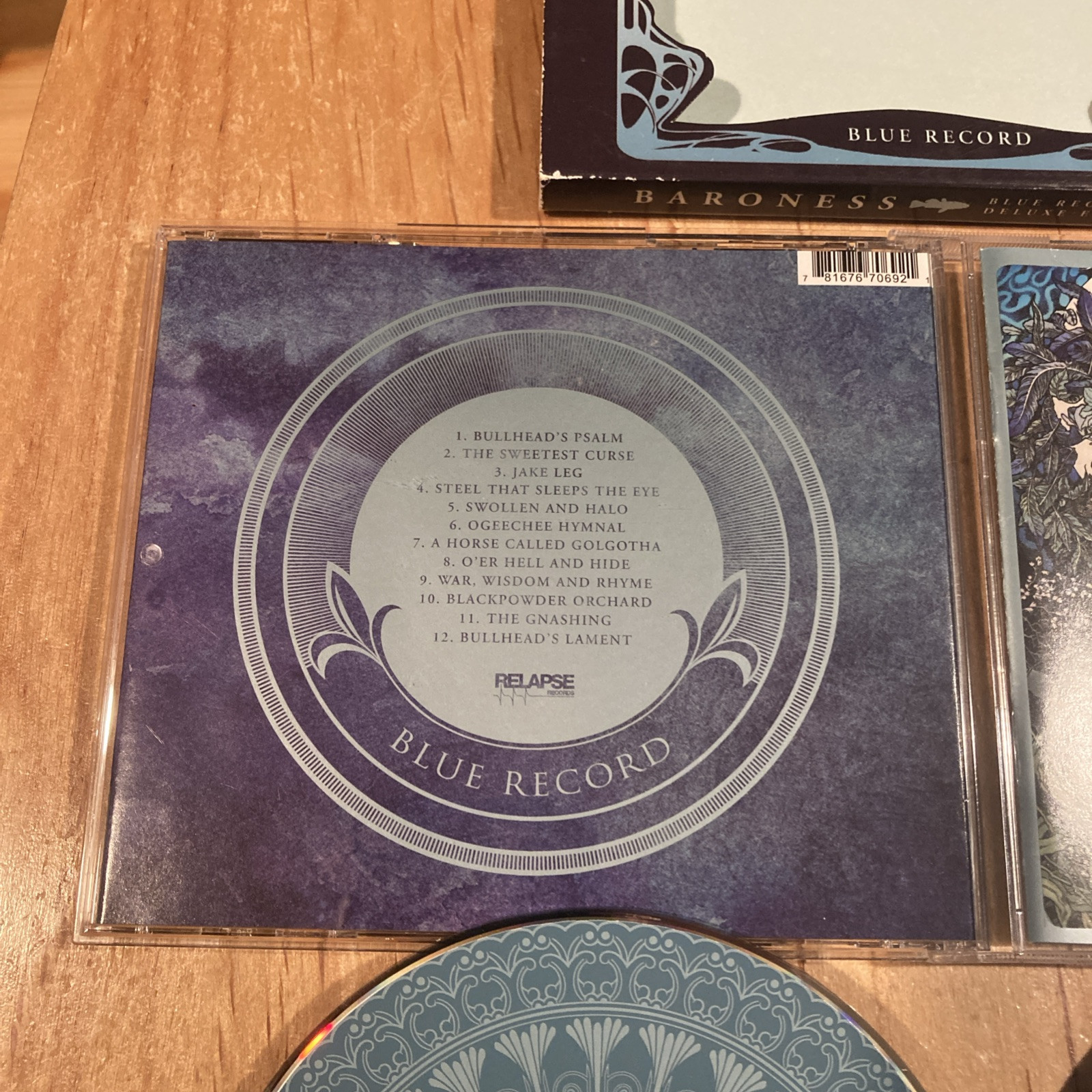 Baroness – Blue Record / Live At Roadburn 2CD Ltd US press mastodon kylesa sword