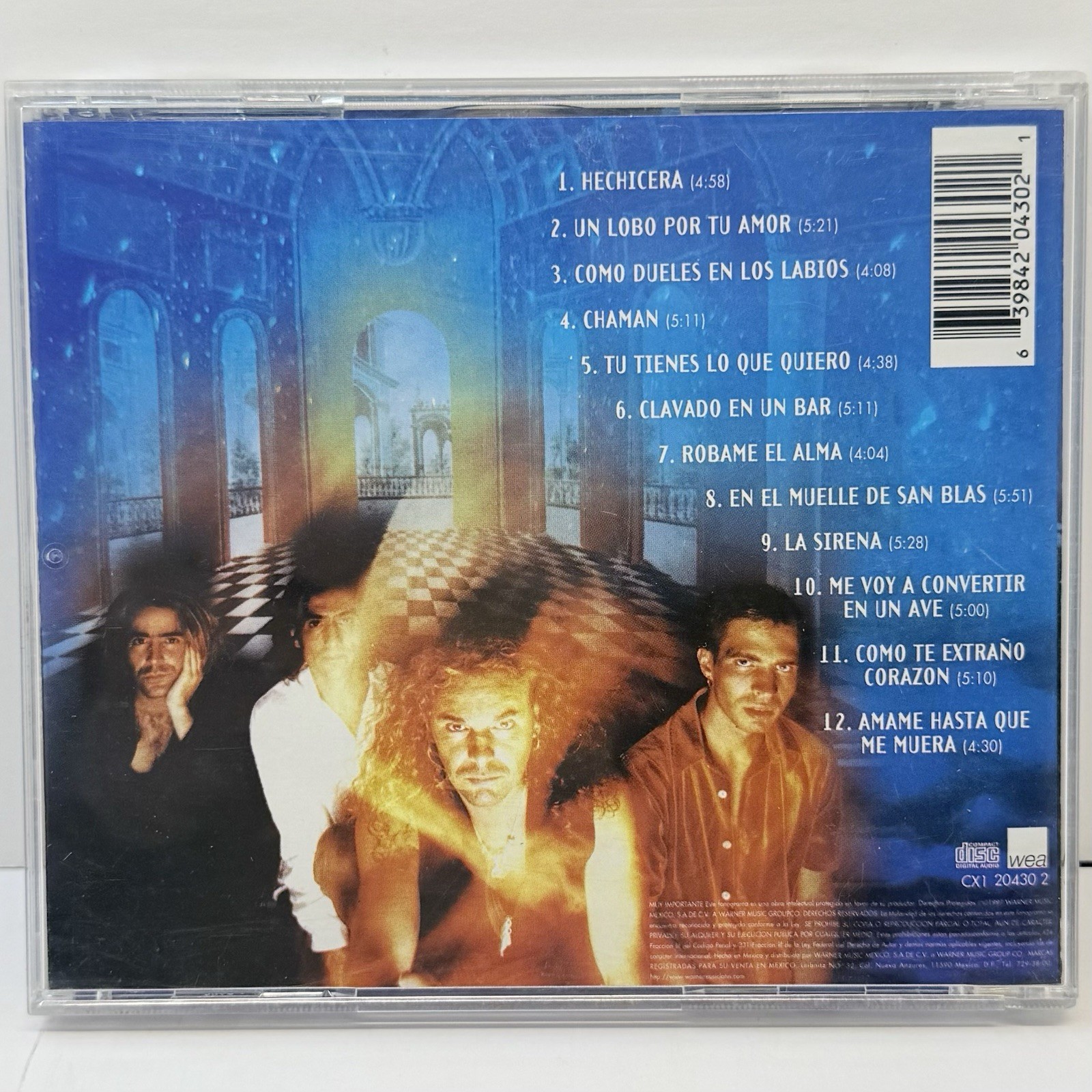 Maná Sueños Líquidos (1997) CD Mexico WEA Spanish Rock Latin Pop Album – VGC