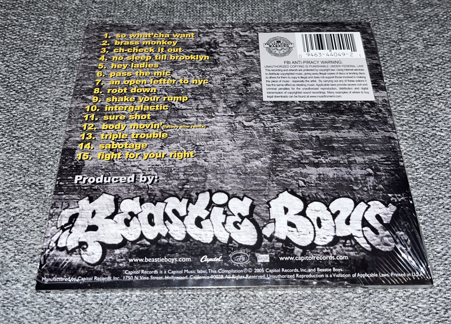Solid Gold Hits by Beastie Boys (New CD)⭐️Buy Any 3 Get 1 Free⭐️