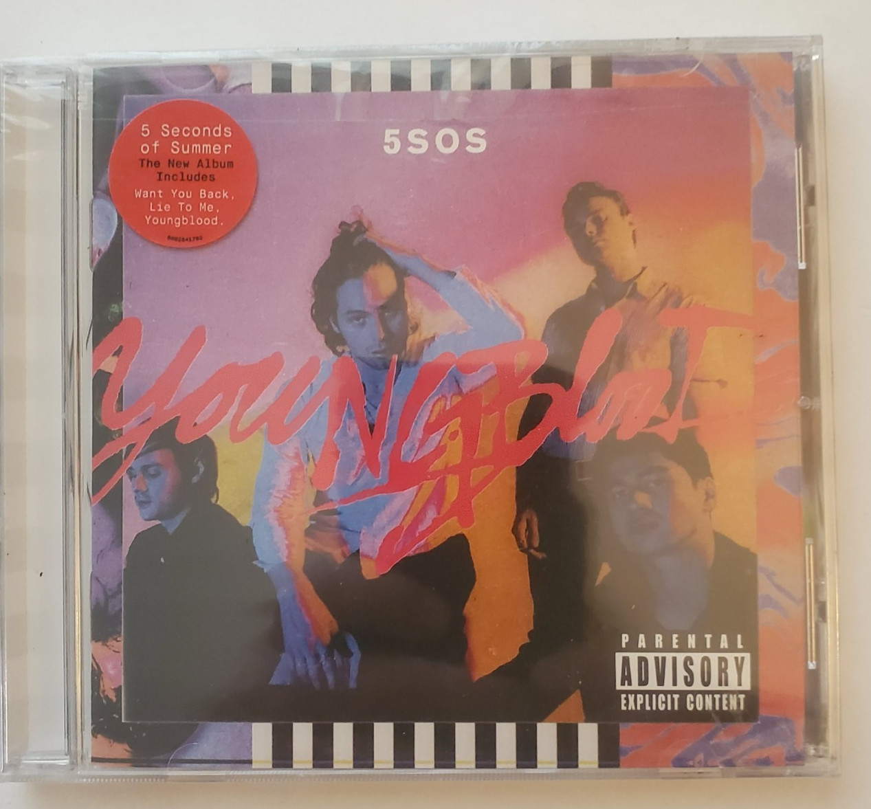 5 Seconds of Summer: Youngblood, (CD, 2018), New Sealed