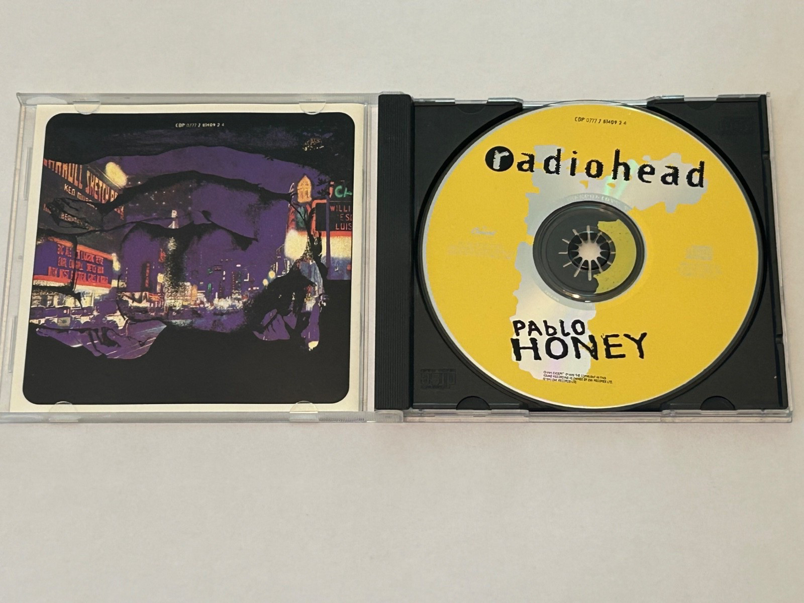Radiohead Pablo Honey CD Good Condition