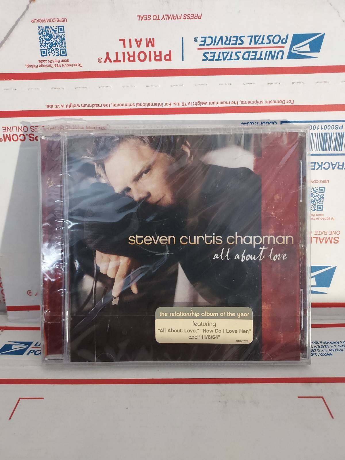 Steven Curtis Chapman – All About Love (CD, 2003) NEW SEALED – #162g