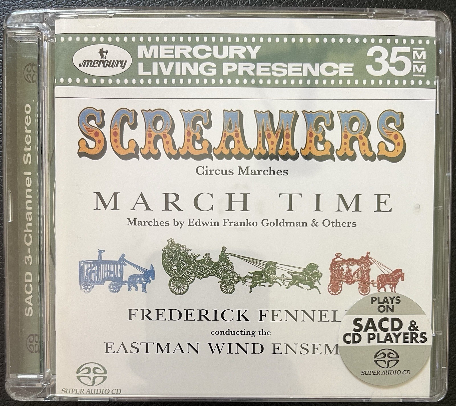 Screamers March Time Fennell 2005 Mercury Living Presence SR90314 SACD NM