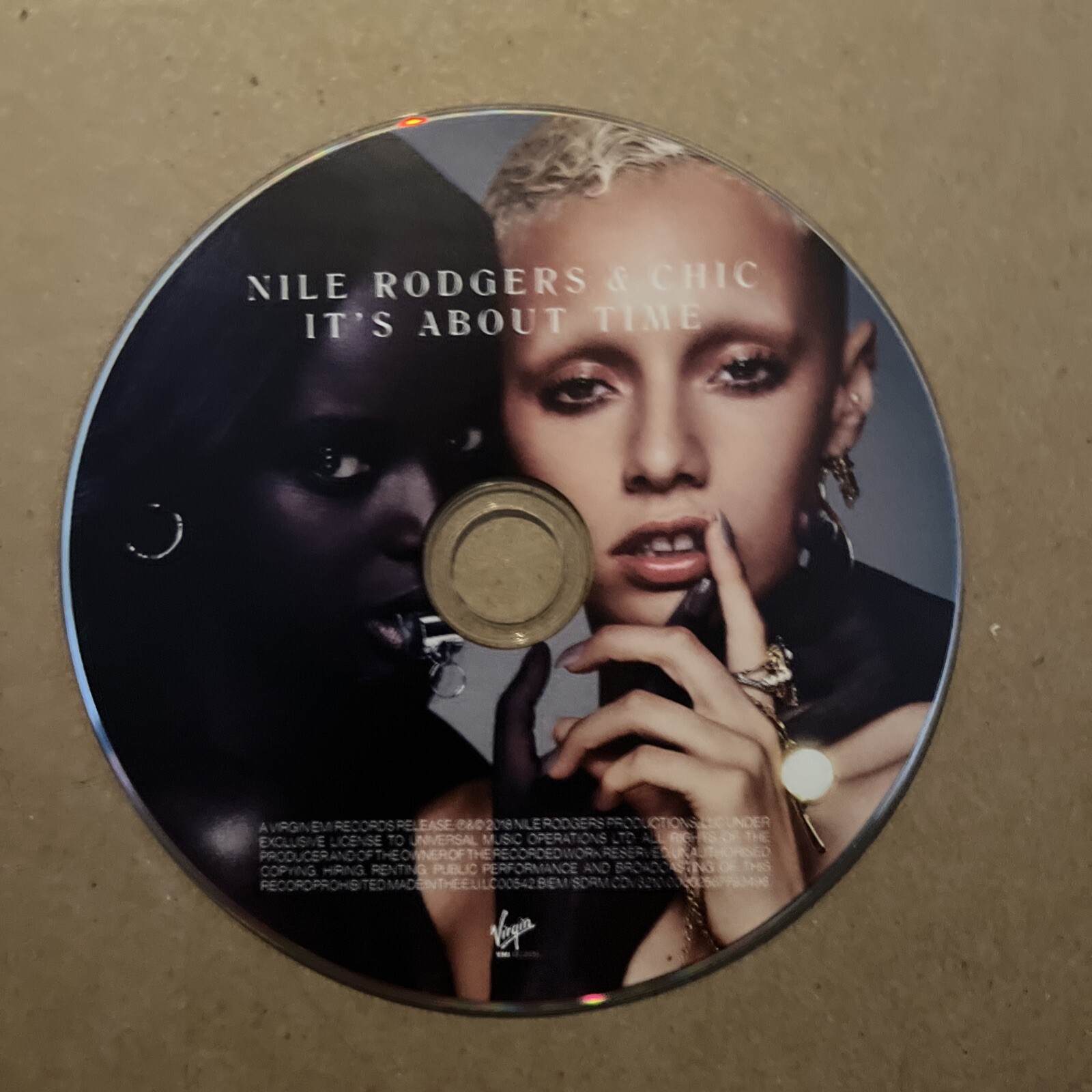 Nile Rodgers Chic – It’s About Time CD (NO JEWEL CASE) CD & SLEEVE