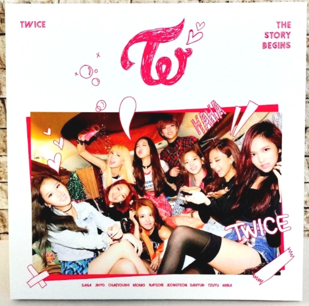 Twice The Story Begins Standard Edition Songs Cd Music Album