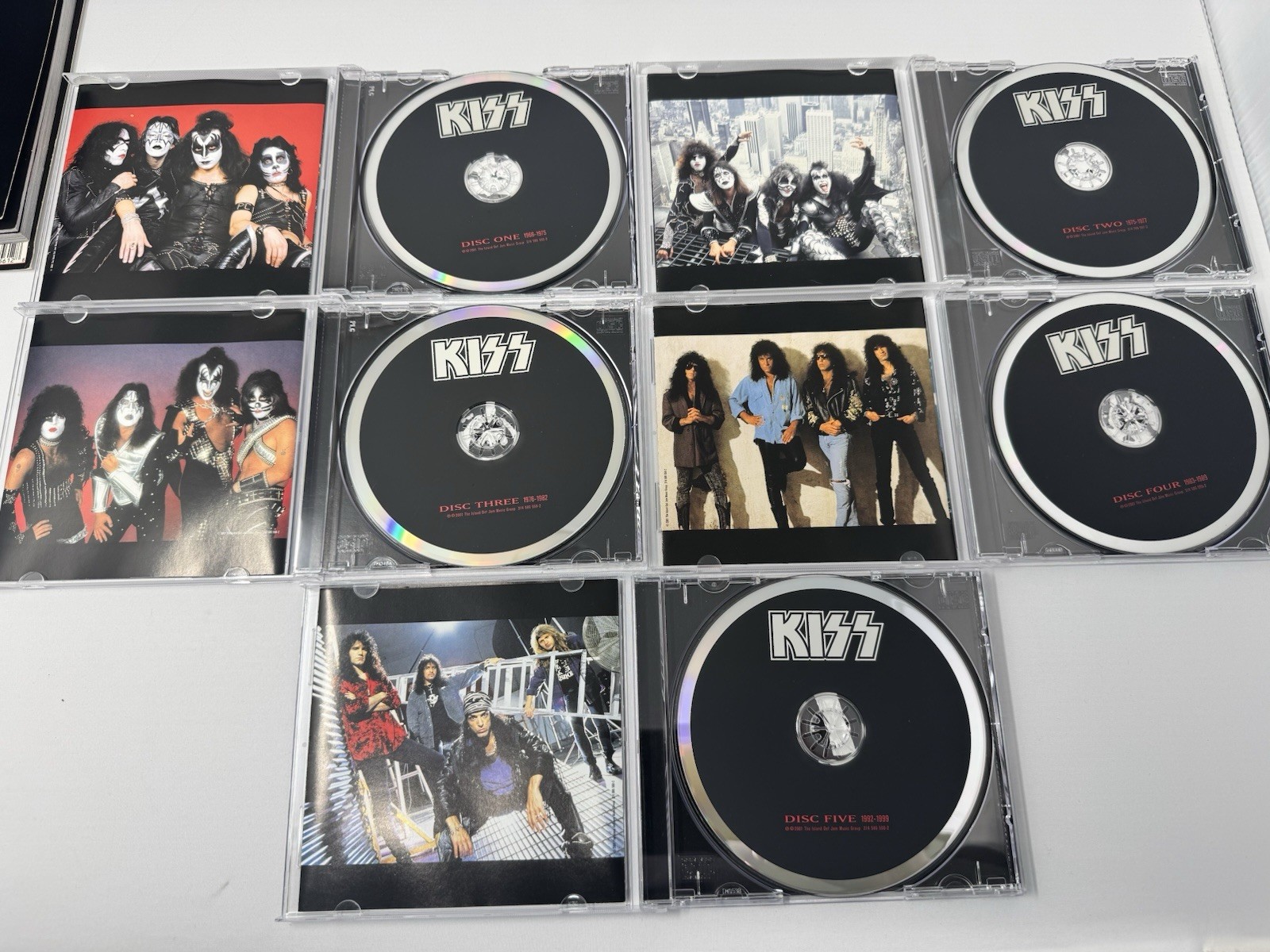 Complete KISS – The Box Set 5-CD collection (2001 Mercury Records)