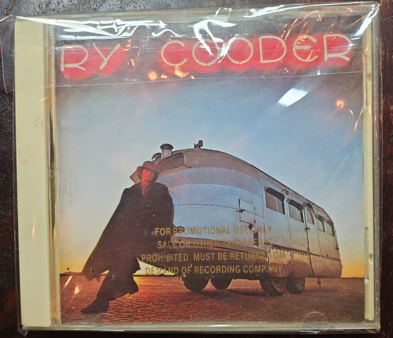 Ry Cooder Self Titled CD PROMO RARE Reprise Warner Archives Sealed