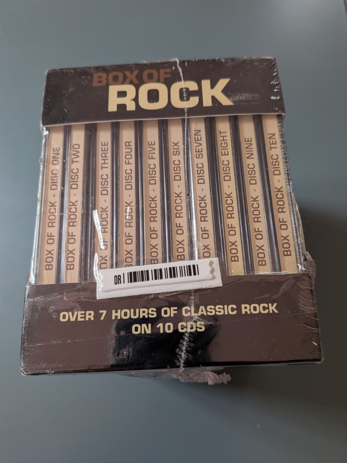 Box Of Rock CD 1-10 Set Various Artists, Sealed