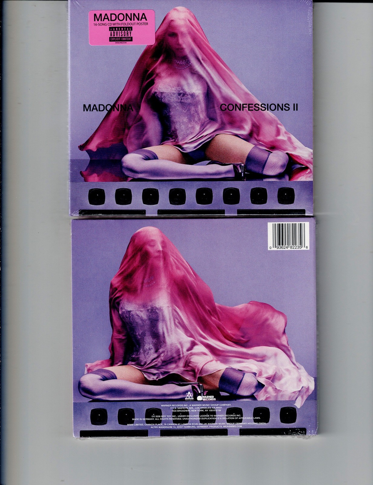 MADONNA – CONFESSIONS II (CD 2026) NEW *16 TRACKS*CARPENTER*LEON*GARRIX