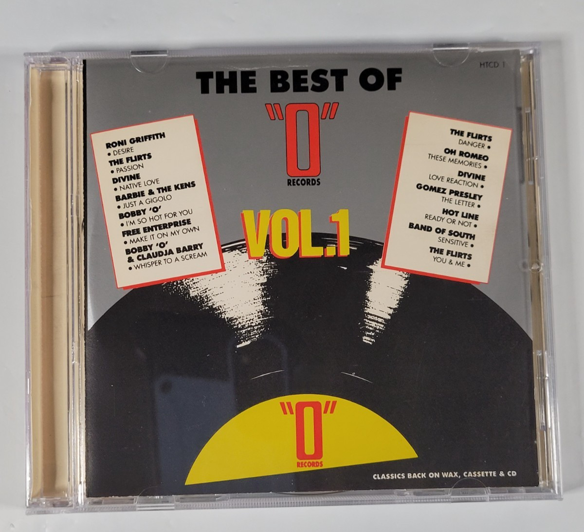 The Best of O Records Volume 1 (CD) Various Artists 1989 Electronic Synth-Pop
