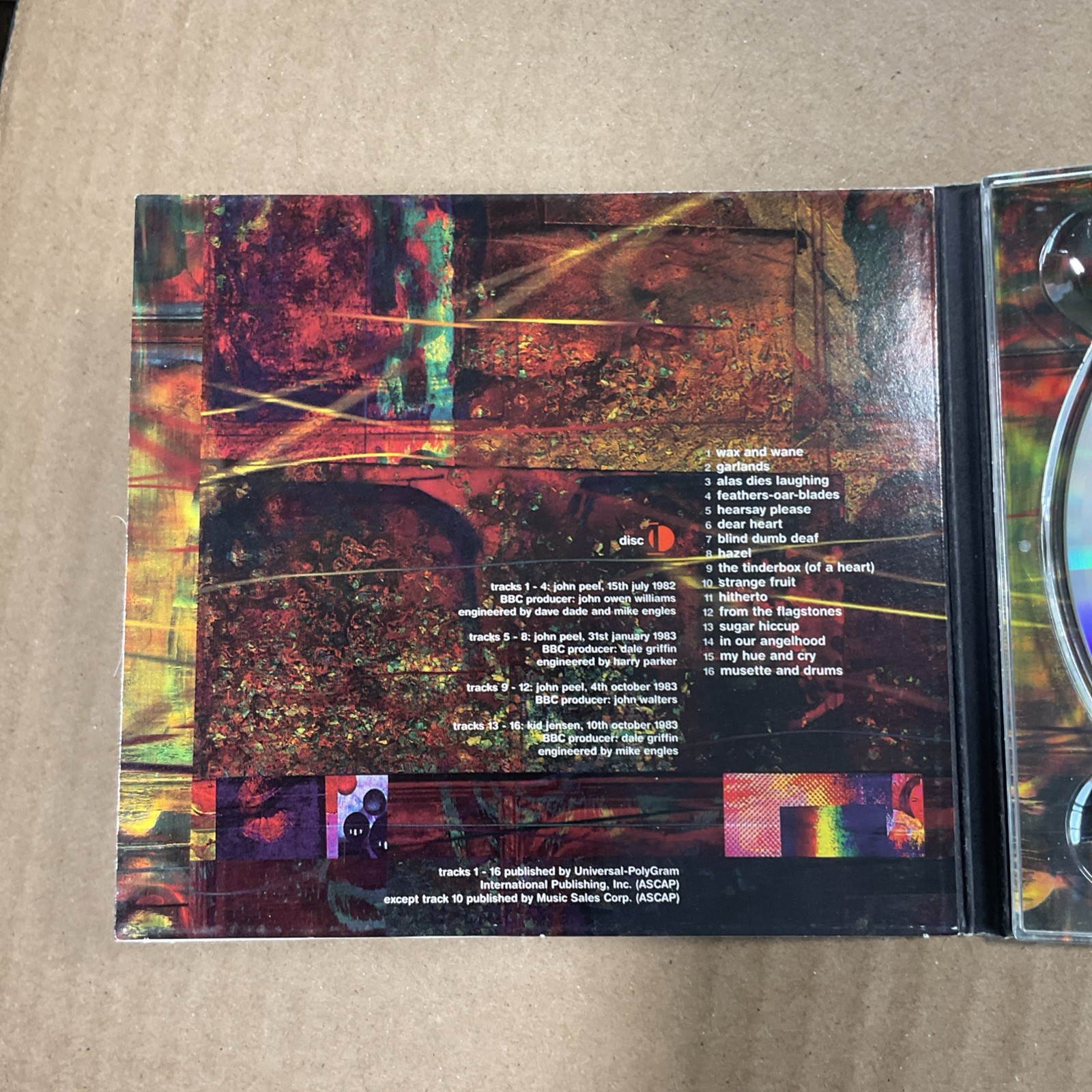 Cocteau Twins BBC Sessions by Cocteau Twins CD Alternative Goth