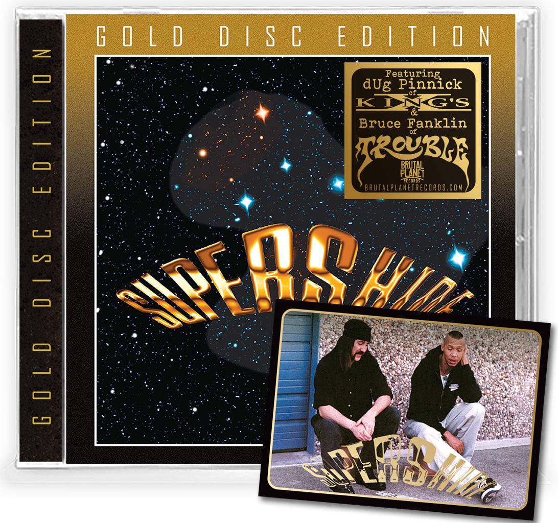Supershine – Supershine (Gold CD, 2022) dUg Pinnick King’s X, Trouble guitarist