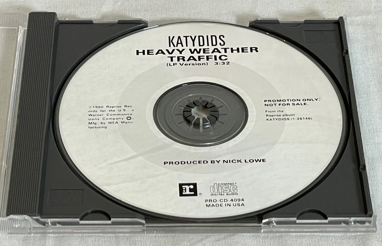 Katydids Heavy Weather Traffic Promo CD Single Radio Station DJ Copy PRO-CD-4094