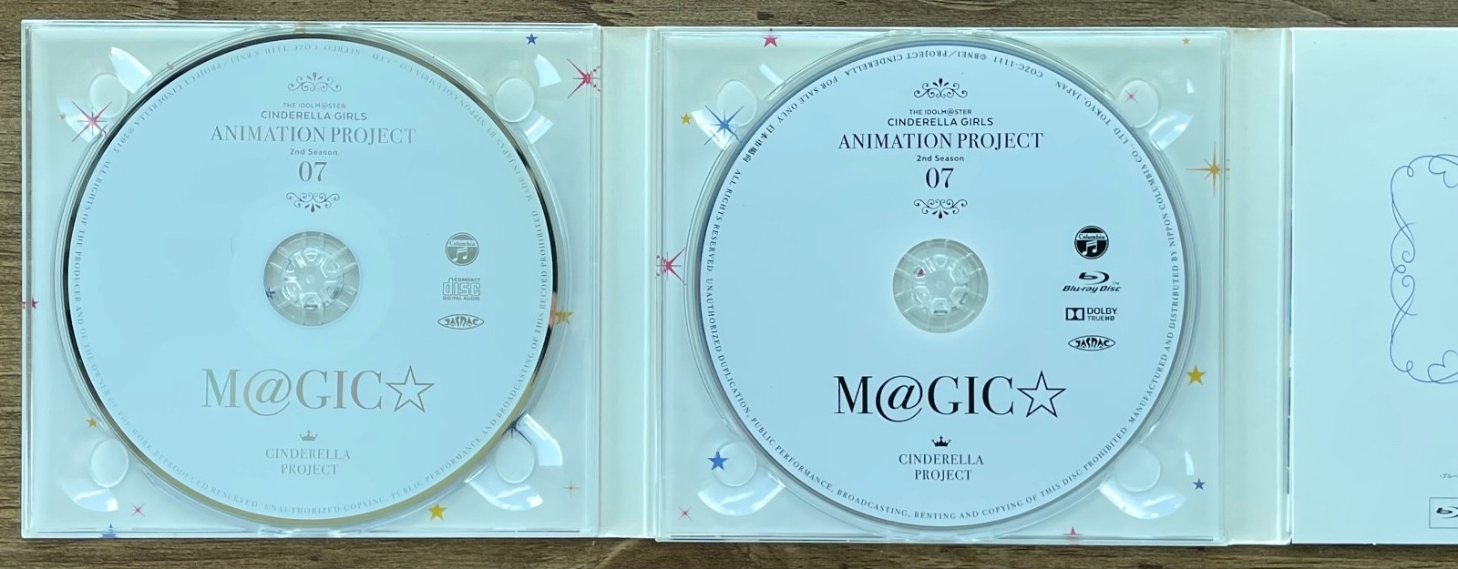 Magic – Cinderella Girls CD+ Blu Ray 2015 Animation Project 2nd Season 07