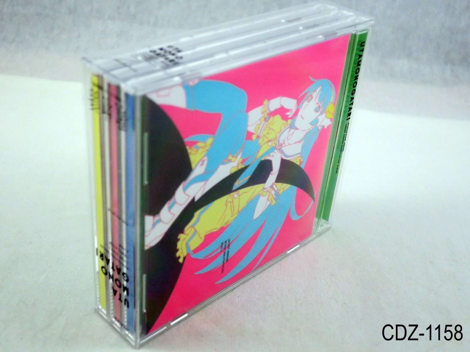 Utamonogatari + Blu-Ray 2 CD Bakemonogatari / Nise 2nd Music BD Import US Seller