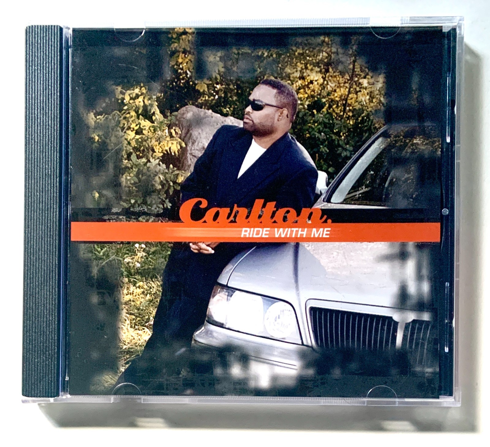 Carlton “Ride With Me” rare 2000 private smooth jazz funk soul R&B CD