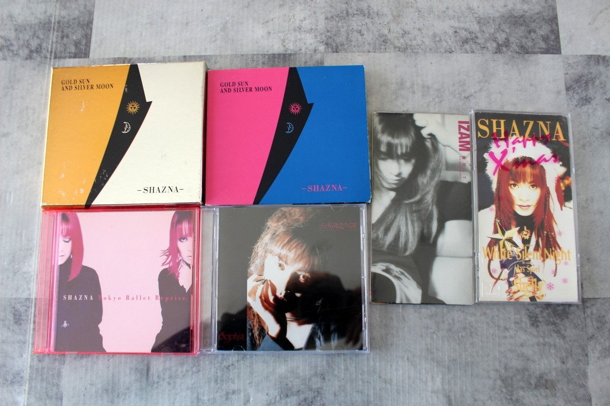SET x6 SHAZNA Japan CD IZAM Hitomi Tojite Sophia Tokyo Ballet Reprise White Sile