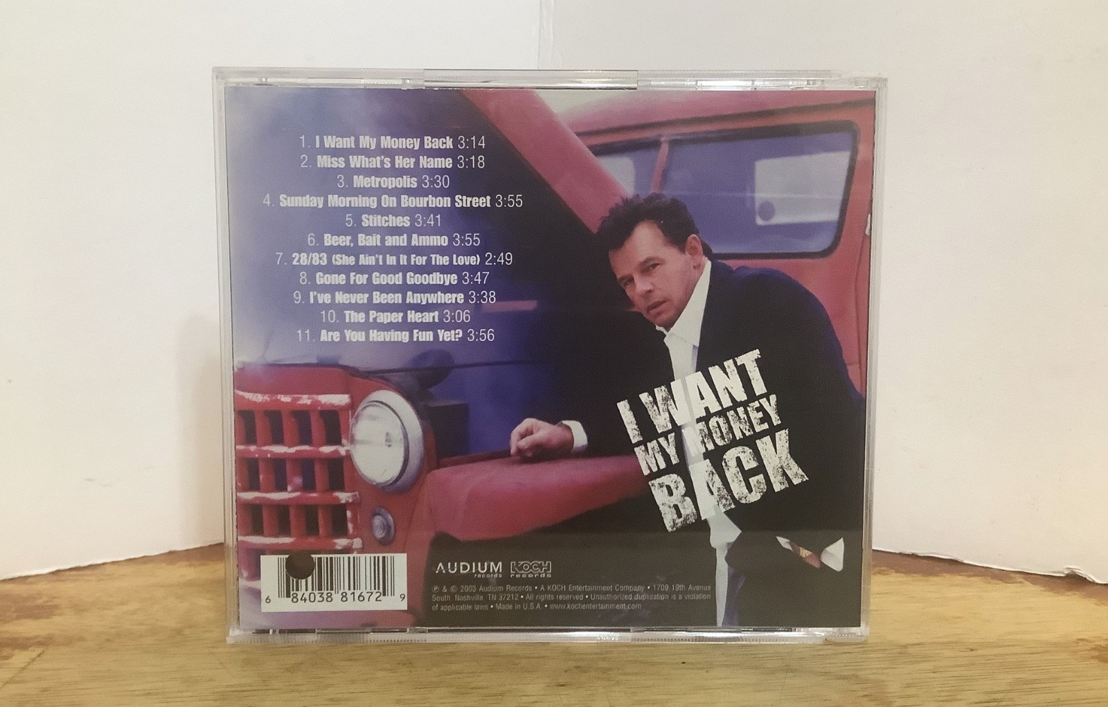 Sammy Kershaw I Want My Money Back Music CD