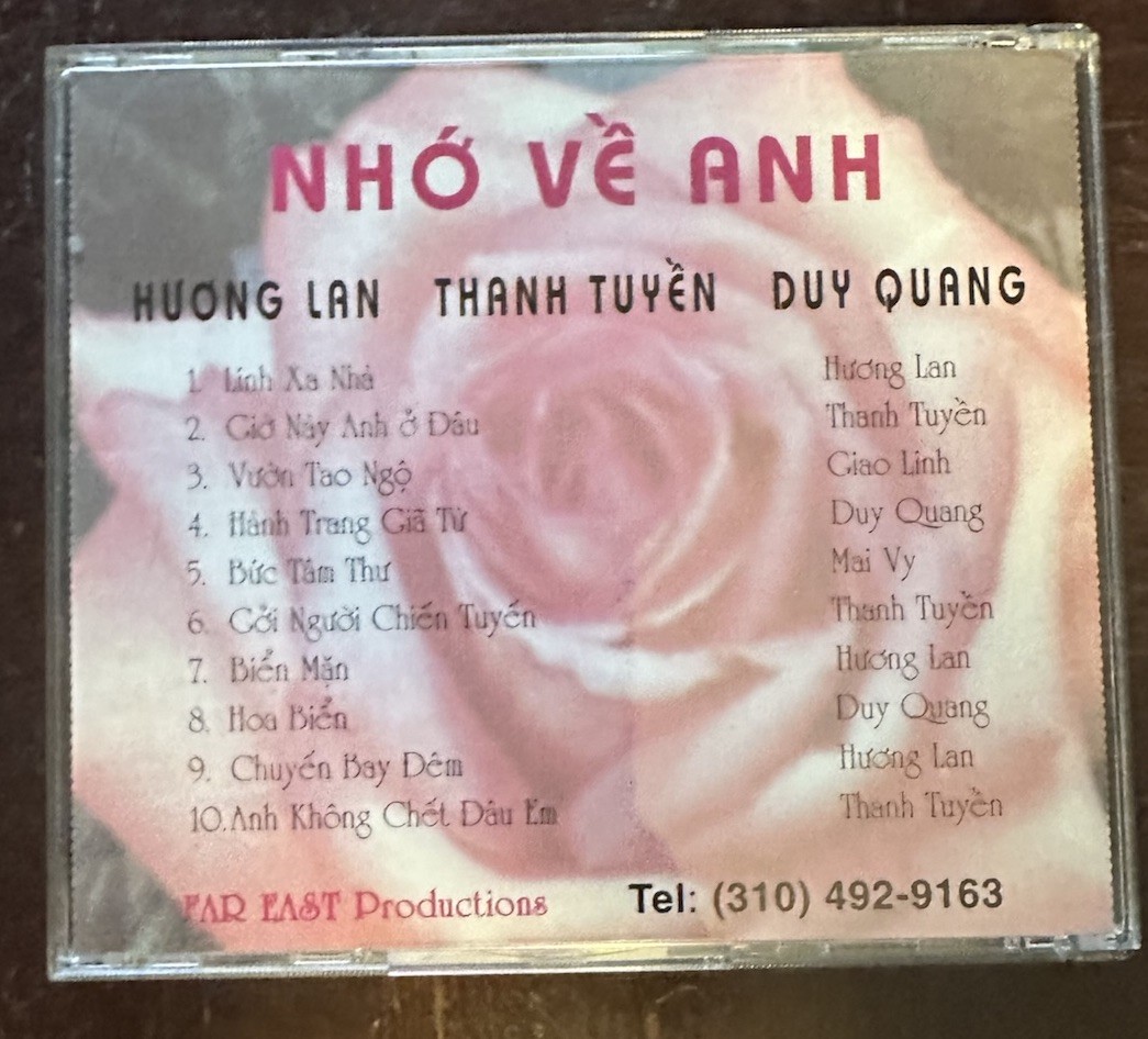 GIAO LINH & VARIOUS ARTIST-NHO VE ANH By Far East Productions