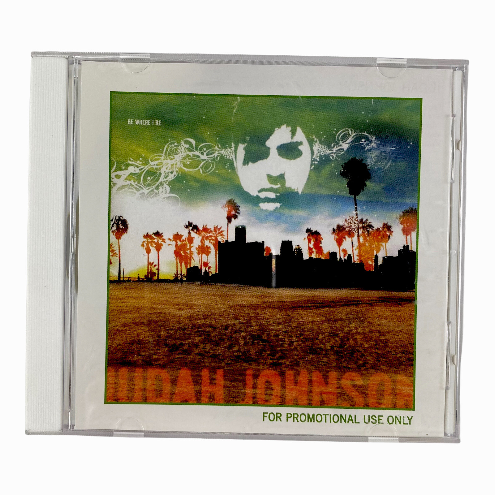 Judah Johnson – Be Where I Be (CD, 2006 Flameshovel Records) Promo Copy – Indie