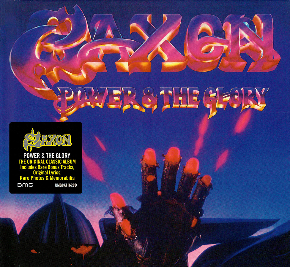 Saxon ~ Power & The Glory (1983) HARDCOVER MEDIABOOK CD 2018 BMG •• NEW ••