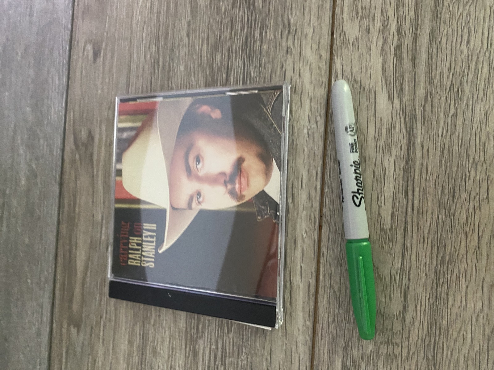 Vintage Ralph Stanley II Carrying On CD Bluegrass Signed Rebel Records 2004 Auto