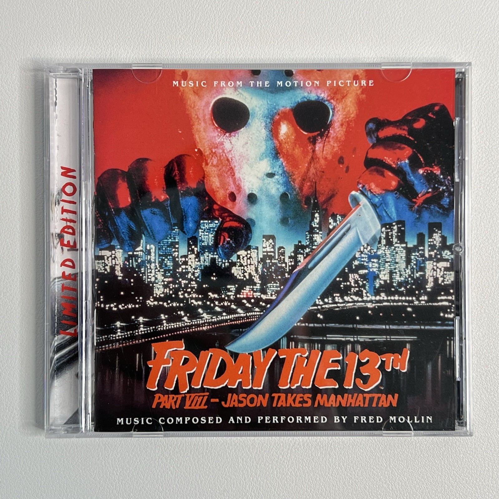 Friday The 13th Part VIII Jason Takes Manhattan Soundtrack CD La-La Land 1561