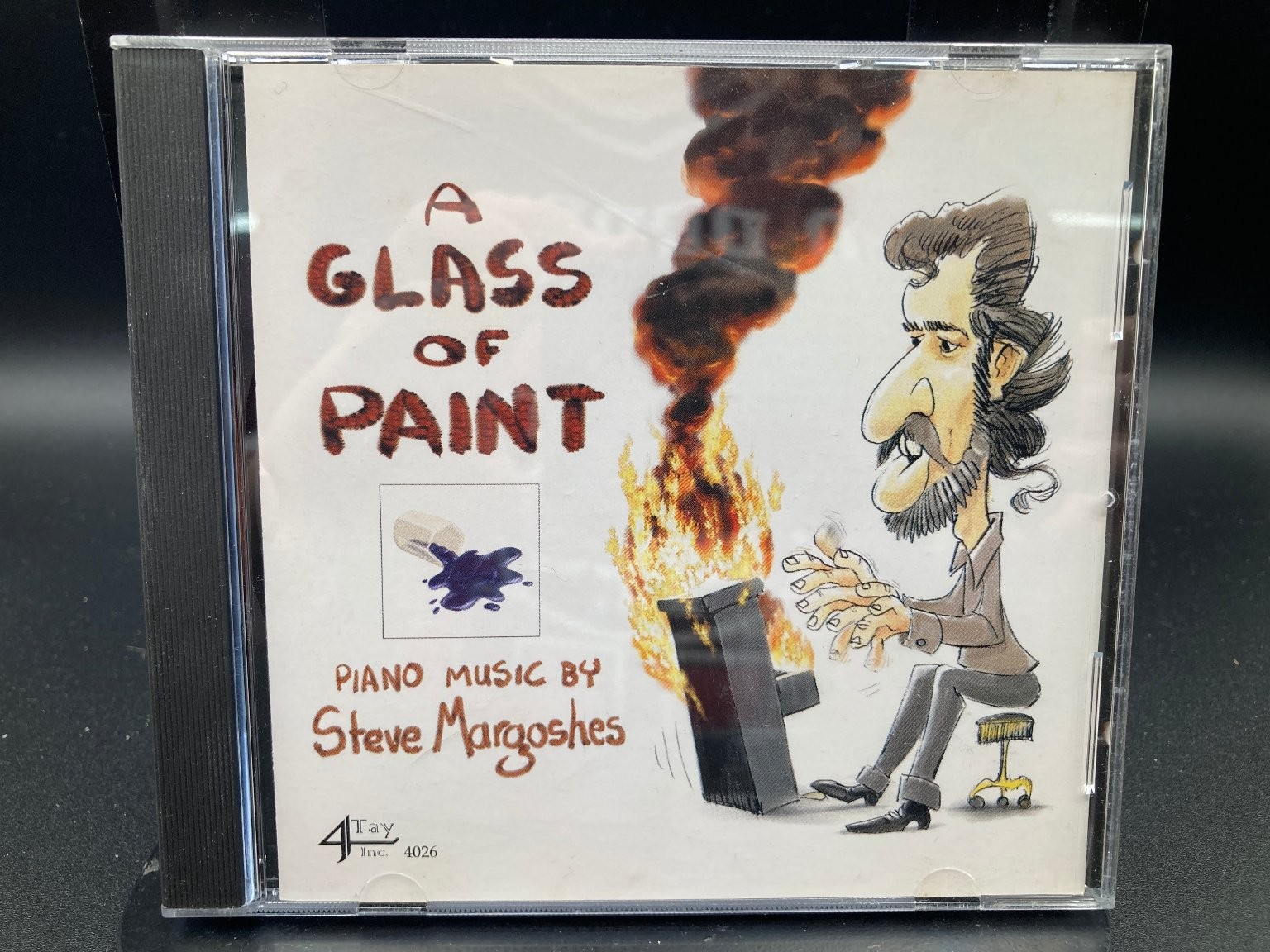 Steve Margoshes – A Glass of Paint CD 2003 Piano Music 4Tay Records