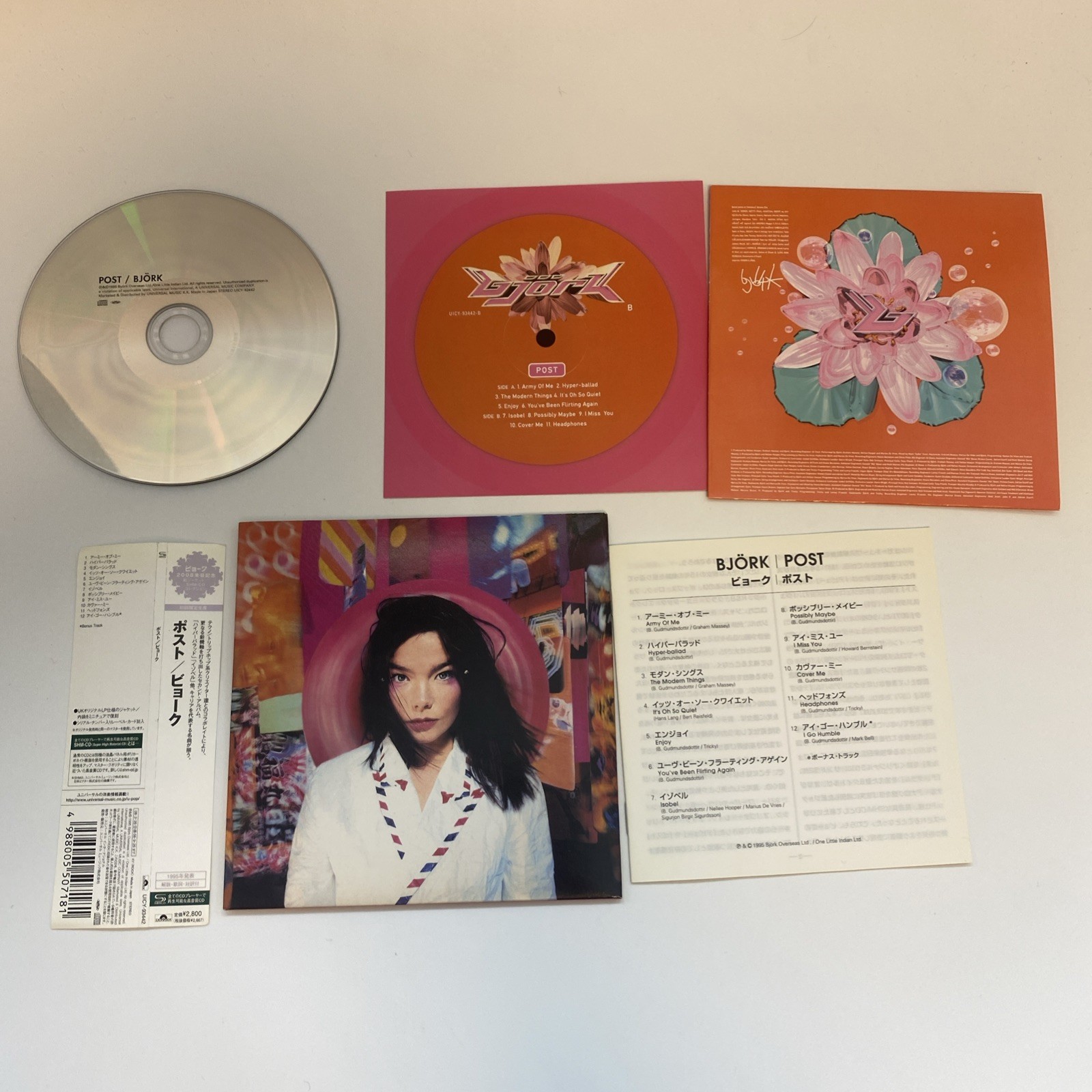 Bjork – Post SHM CD JAPAN MINI LP 4988005507181 UICY-93442