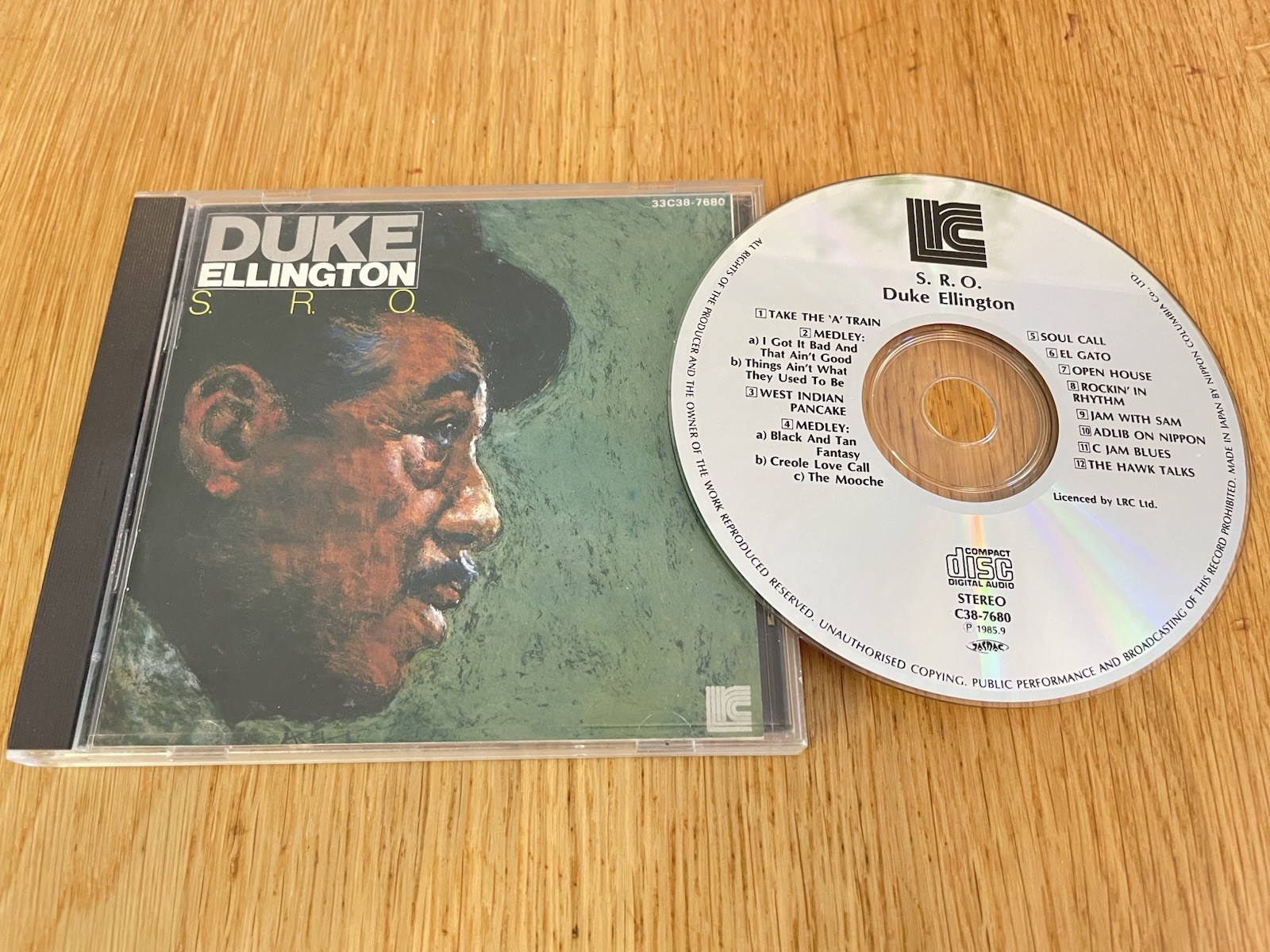 Duke Ellington SRO 1985 Nippon Columbia Japan