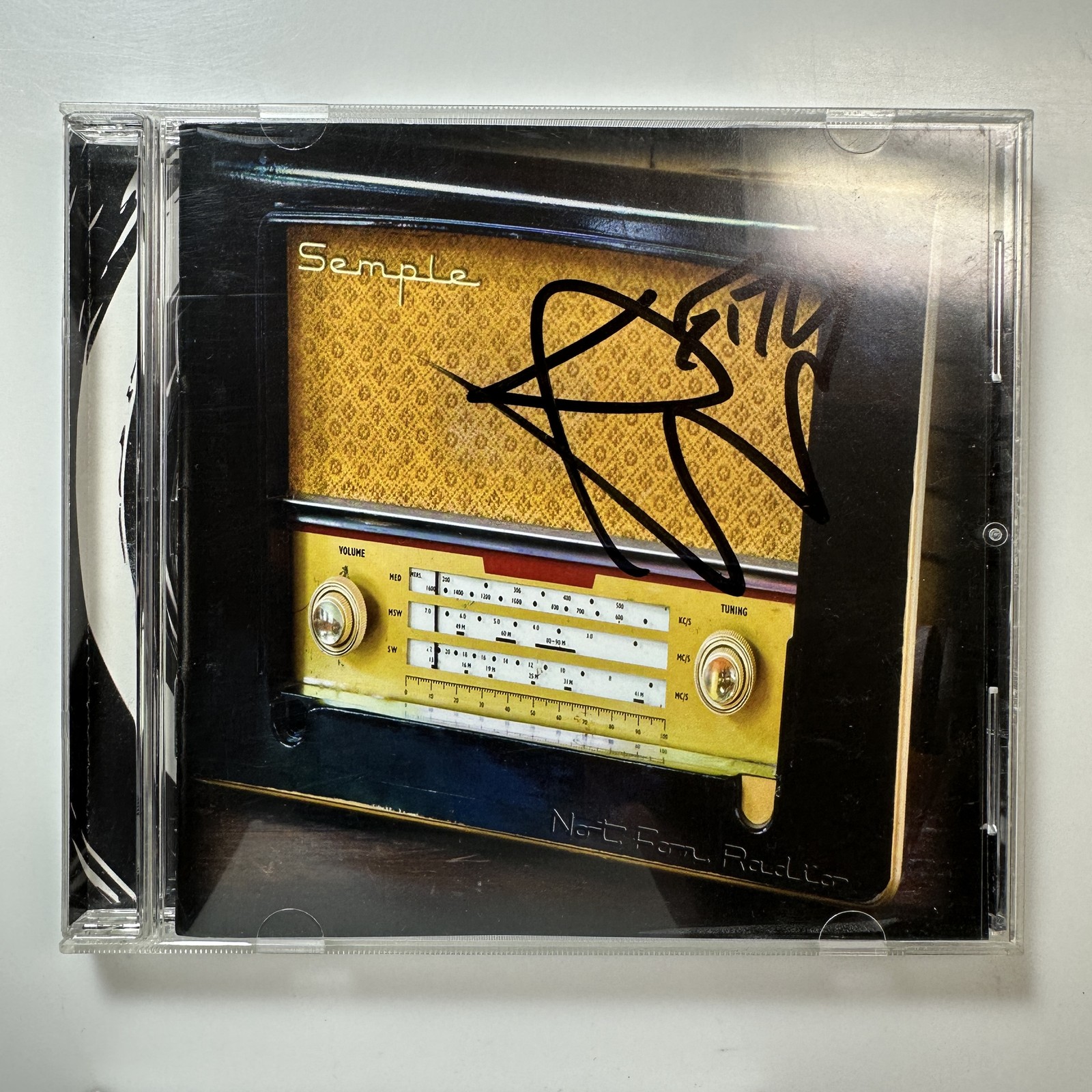 Not For Radio CD Semple Pop Rock Signed Autographed