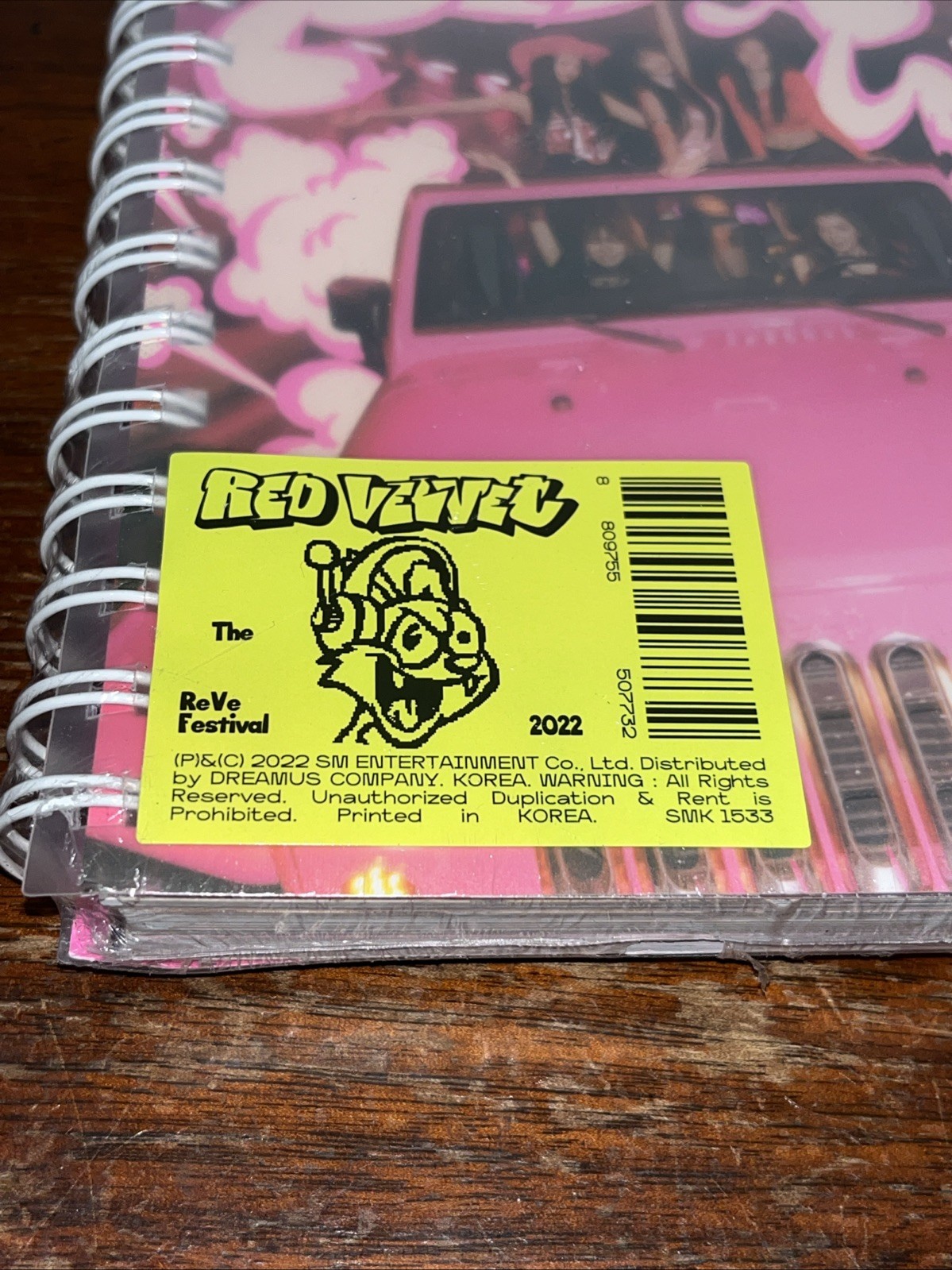 The Reve Festival 2022 Birthday-Photo Book Version Red Velvet (CD 2022) – Pkg Wr