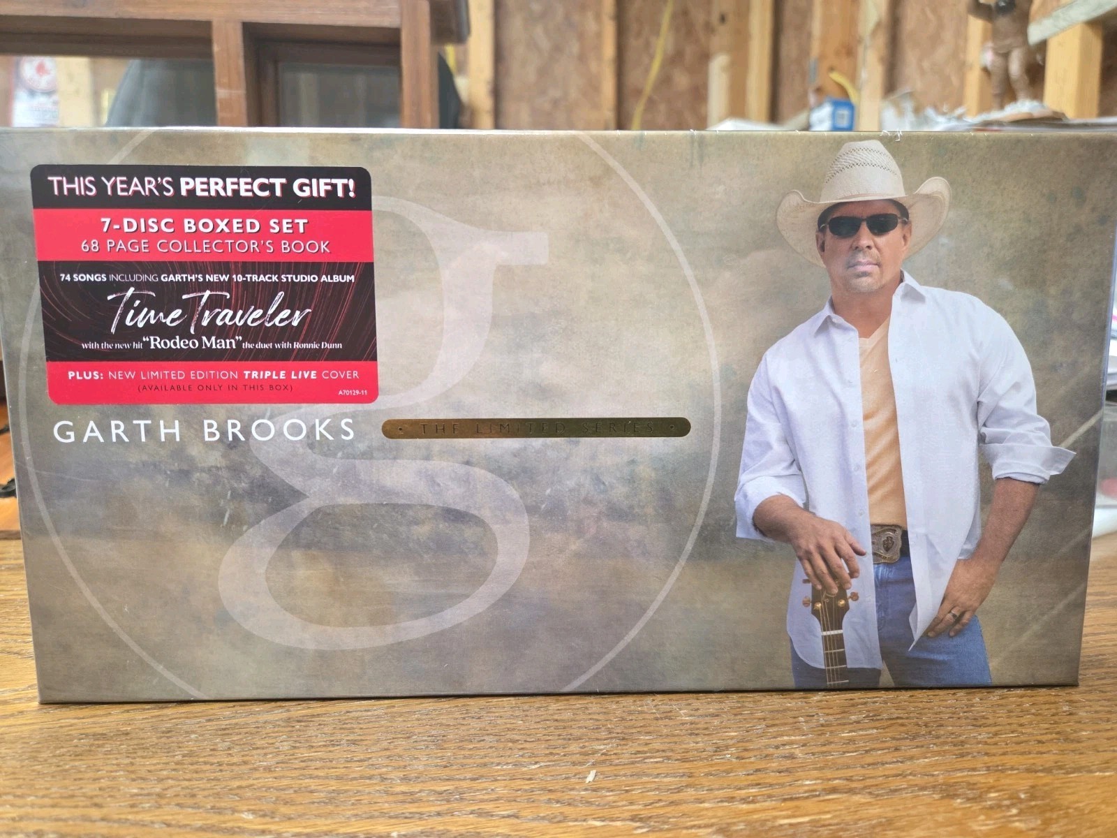 Garth Brooks Limited Series 7-Disc with Book BOX Set Time Traveler Sealed NEW
