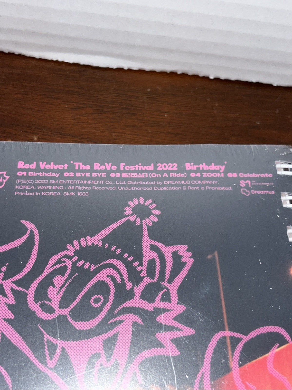 The Reve Festival 2022 Birthday-Photo Book Version Red Velvet (CD 2022) – Pkg Wr