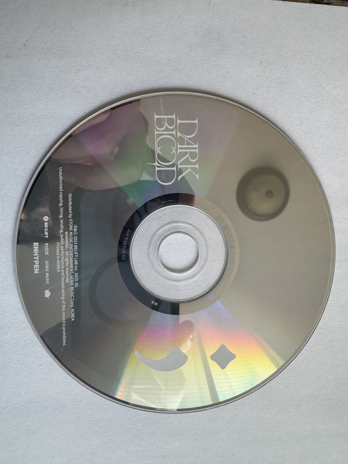 Enhypen – Dark Blood CD, MiniAlbum, Eng Belift Lab 2023 Pop none