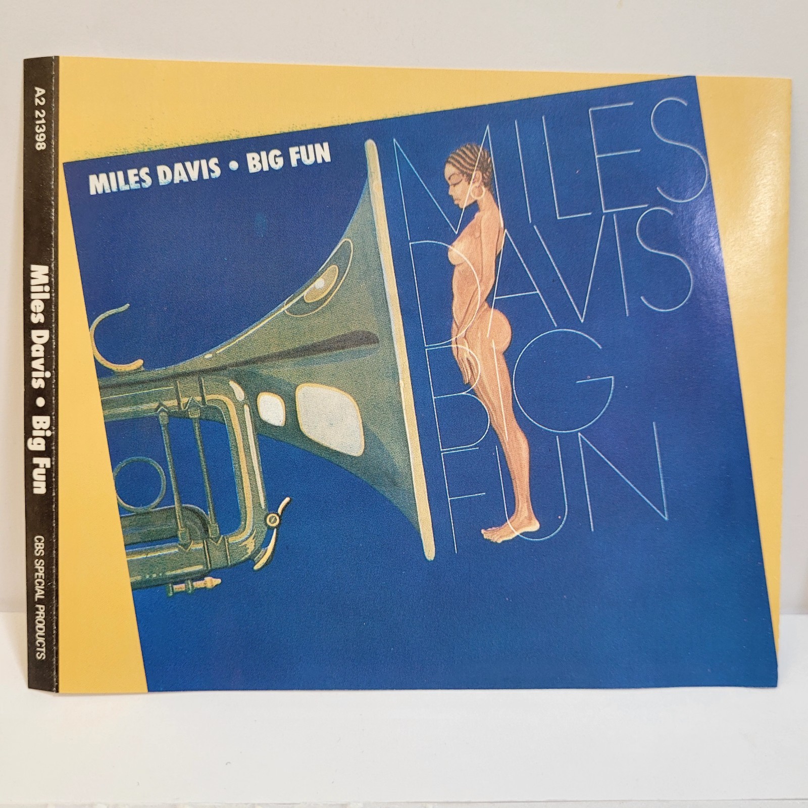 MILES DAVIS – Big Fun – CBS Special Products – A2 21398 Music 2 Disc CD
