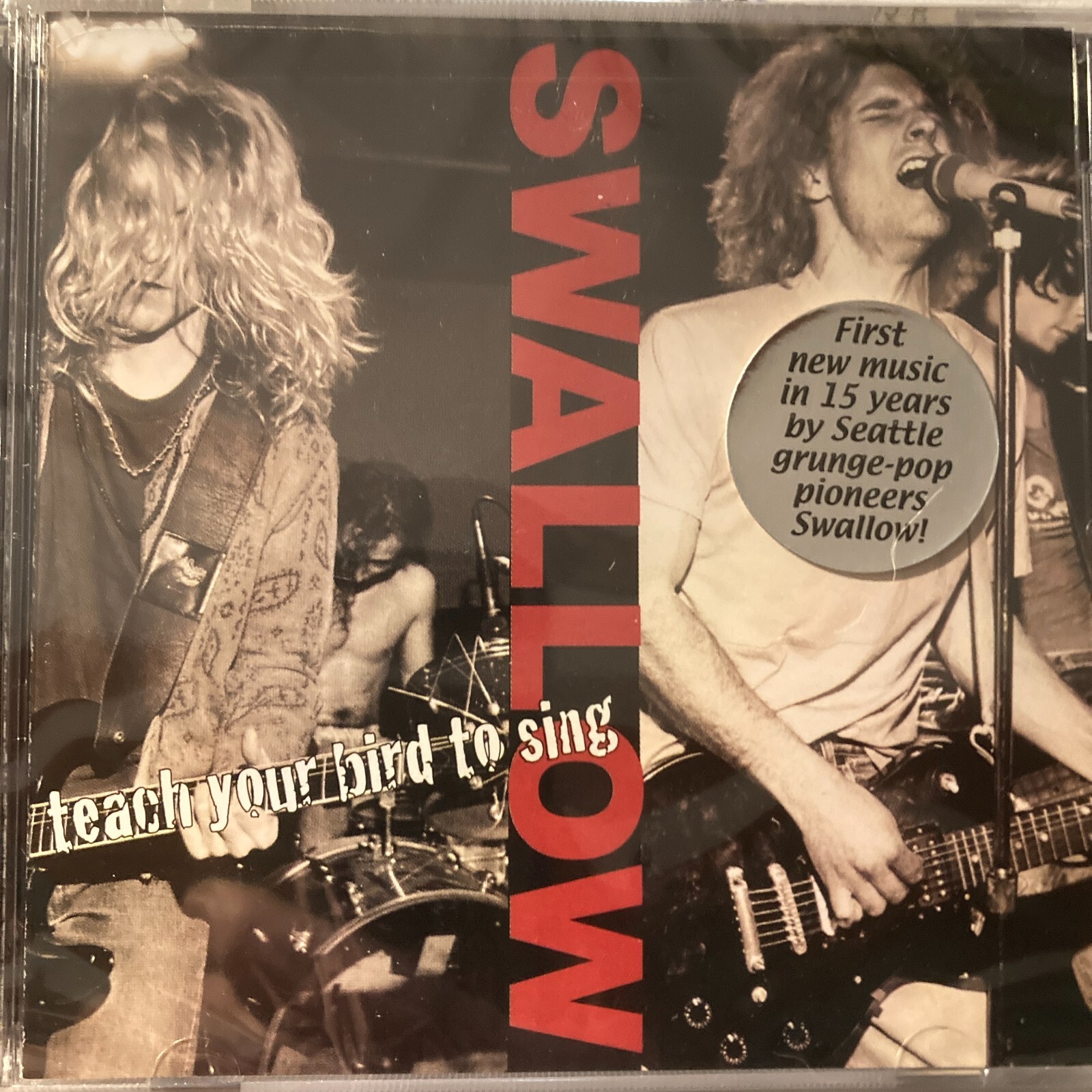 Swallow Teach Your Bird to Sing CD 2008 1990s Seattle Grunge NOS Sealed